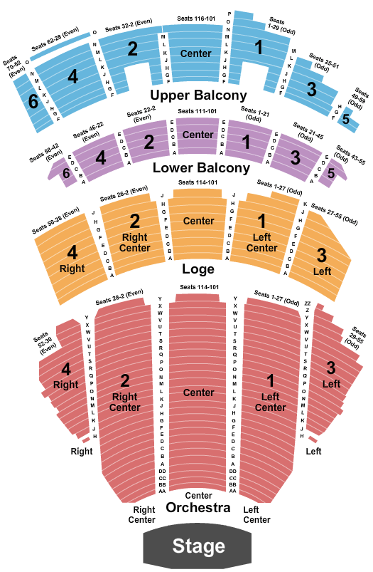 Beacon Theatre Yusuf Seating Chart
